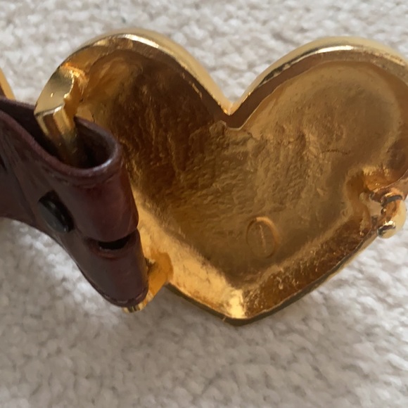 Vintage Hartnell Cupid alligator Calfskin belt - Picture 8 of 9